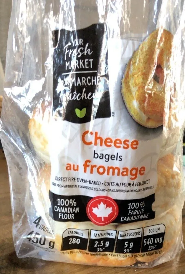 Bagel au fromage