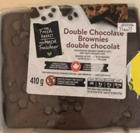 Brownies double chocolat