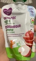Organic apple baby purée