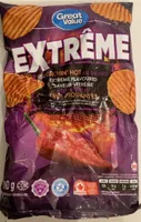 Great Value Potato Chips - Extreme Scorchin’ Hot All Dressed