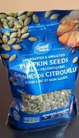 Pumpkin Seeds Dry Roasted Unsalted