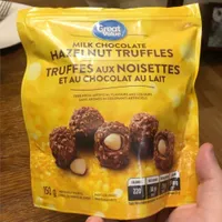 Milk Chocolate Hazelnut Truffles