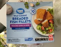 Wild caught Breaded fish fillets