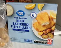 Wild Caught Beer Battered Fish Fillets