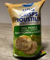 Mini crisps dill pickle