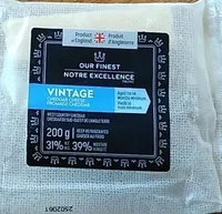 Vintage fromage cheddar