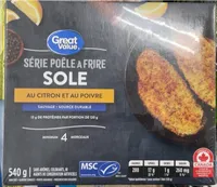 Sole au citron et au poivre