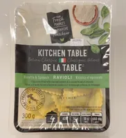 Ravioli ricotta et épinard
