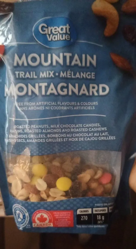 Mountain trail mix