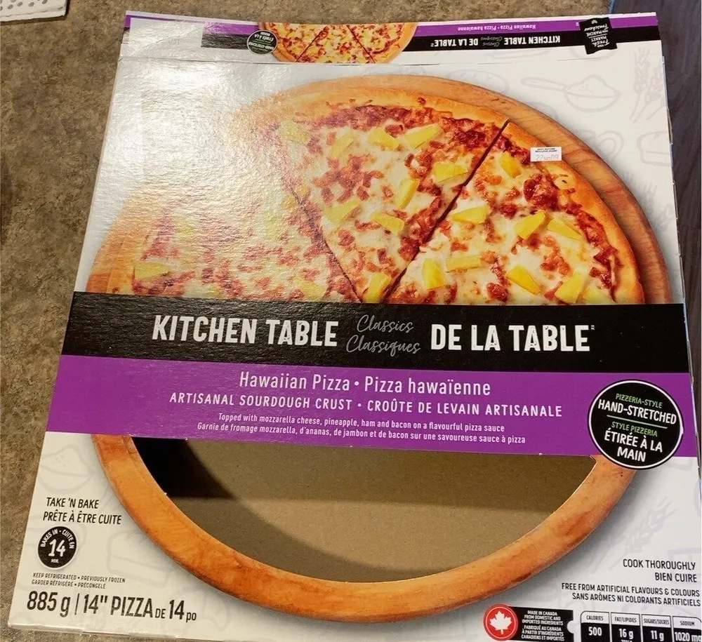 Kitchen Table Hawiian Pizza