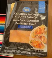 Canadian smoked atlantic salmon