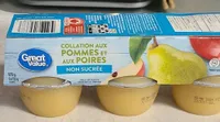Collation aux pommes et aux poires Non sucrée