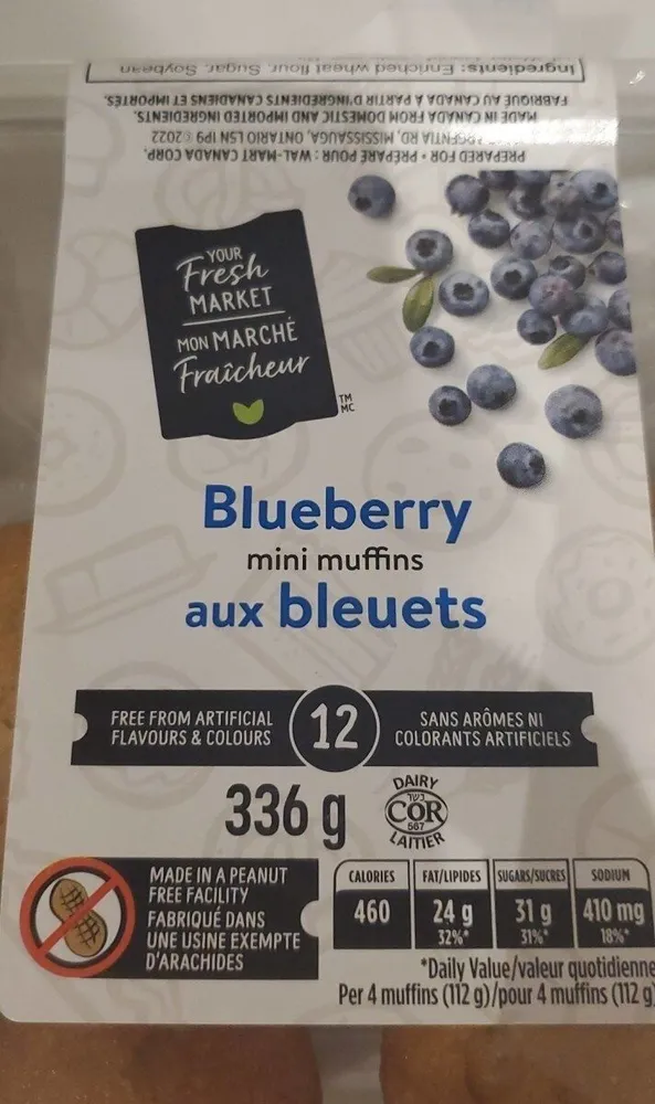 Blueberry Mini Muffins
