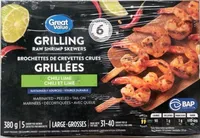 Grilling Raw Shrimp Skewers