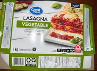 vegetables lasagna