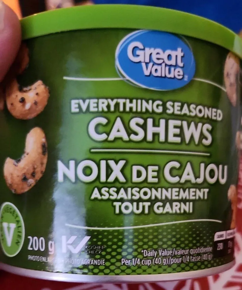 Everything Seasoned cashews