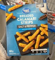 value: BREADED CALAMARI STRIPS SALT & PEPPER