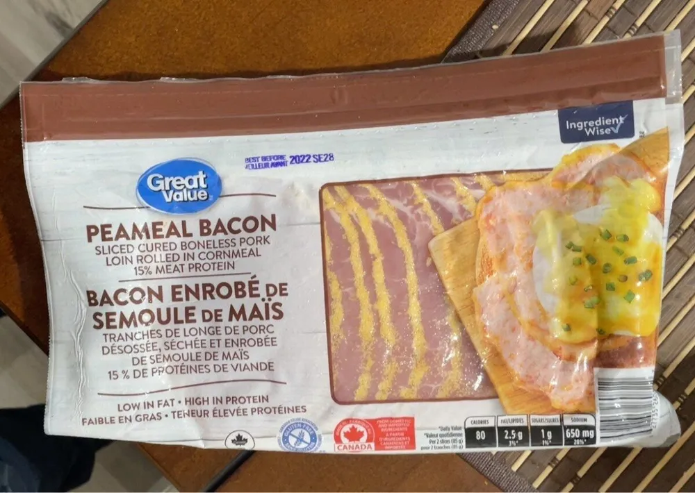 Peameal bacon