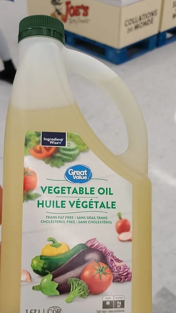 Vegetable oil