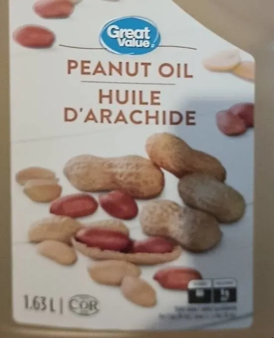 Huile d'arachide