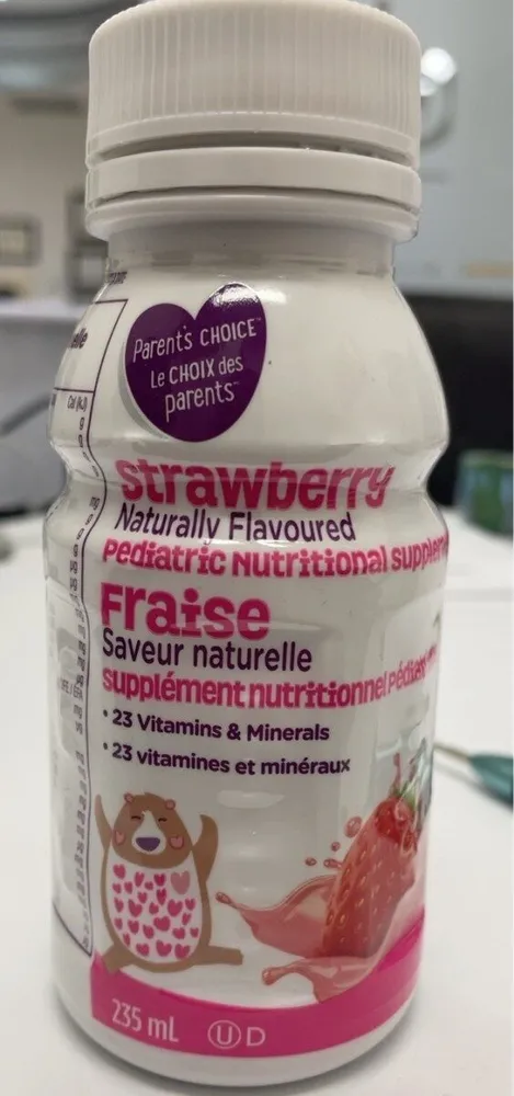 Supplement nutritionnel pediatrique