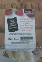Strawberry cream cheese croissant
