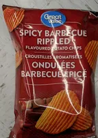 Croustilles ondulées BBQ épicé