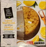 Lemon Shortbread Pie
