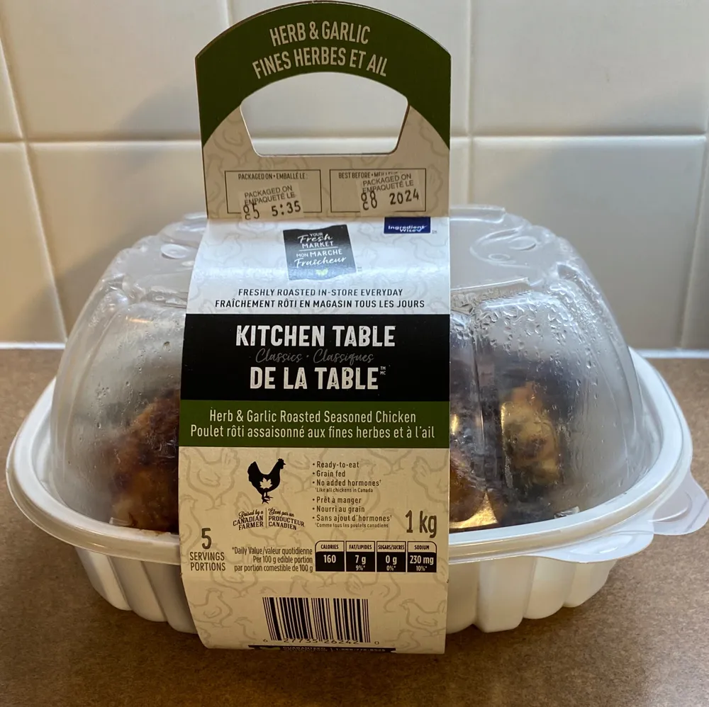 Jumbo Herb & Garlic Roasted Seasoned Chicken