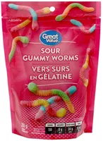 Great Value Sour Gummy Worms