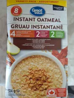 Instant oatmeal (maple & brown sugar)