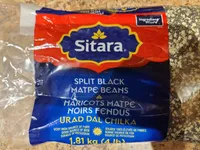 Split Black Matpe Beans