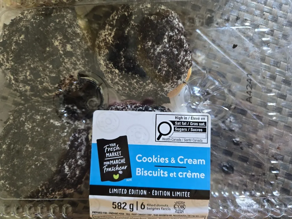 Cookies And Cream Donut