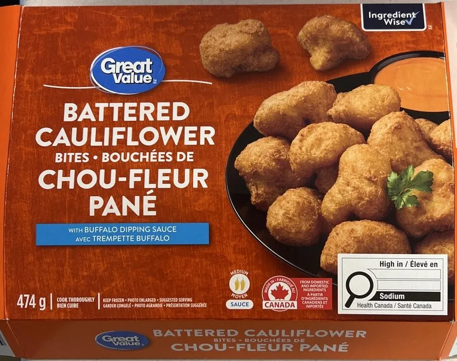 Battered Cauliflower Bites