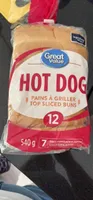 Hot Dog Top Sliced Buns