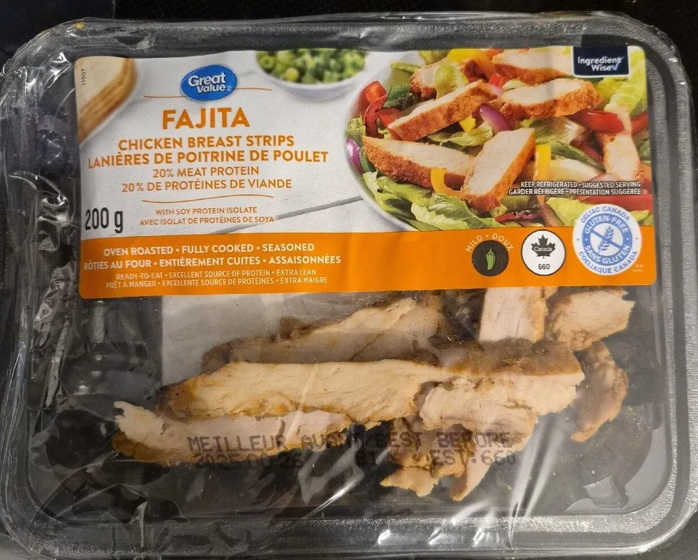 Fajita Chicken Breast Strips