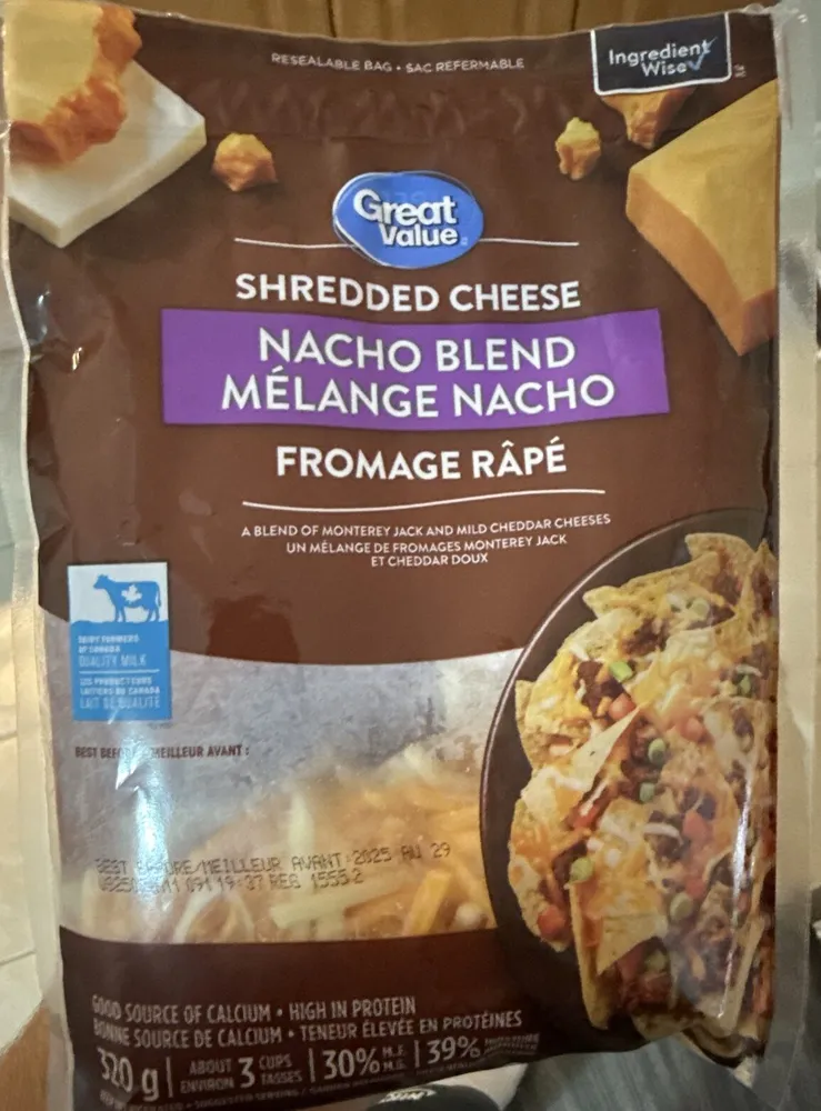 Shredded Cheese Nacho Blend