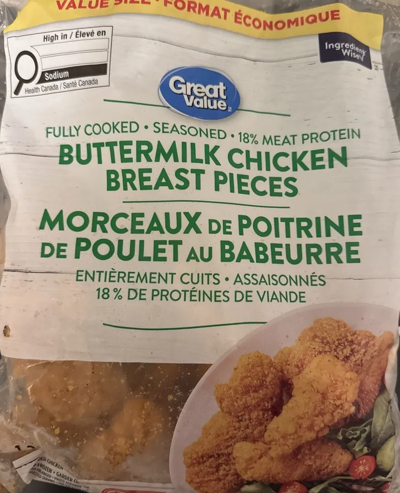 Buttermilk Chicken Breast Pieces