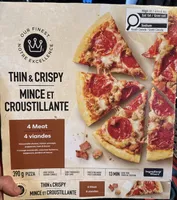 Thin & Crispy Pizza - 4 Meat