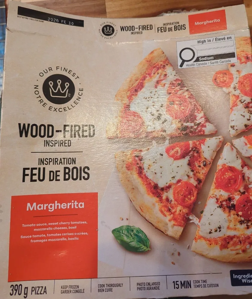 Margherita Wood-Fired Inspired Pizza