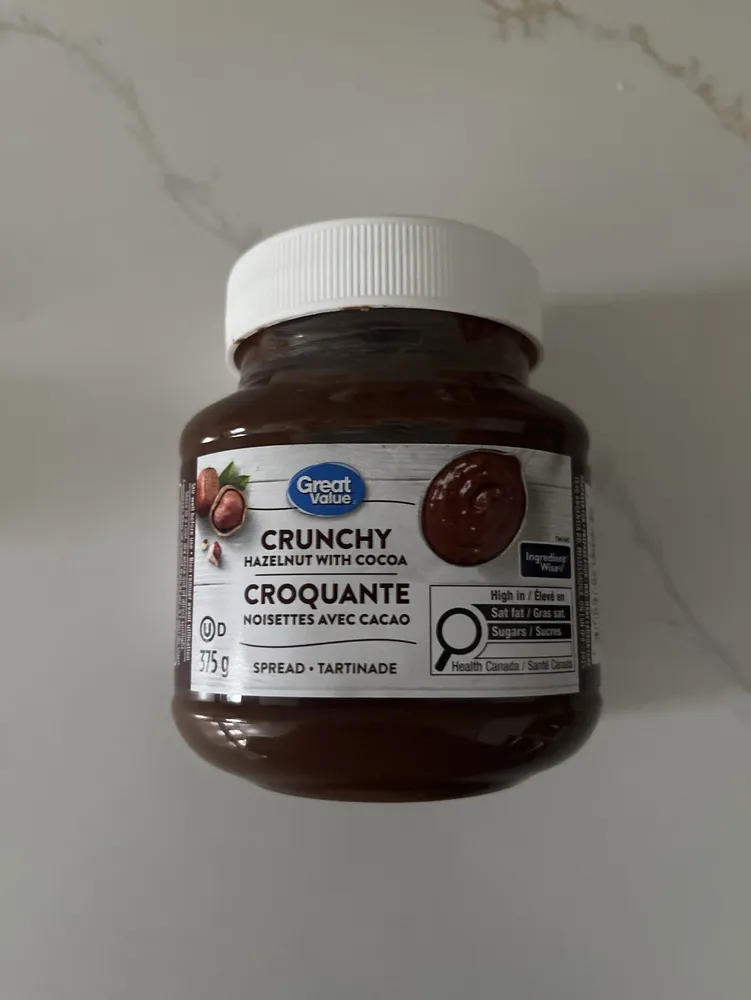 Crunchy Hazelnut With Cocoa Spread