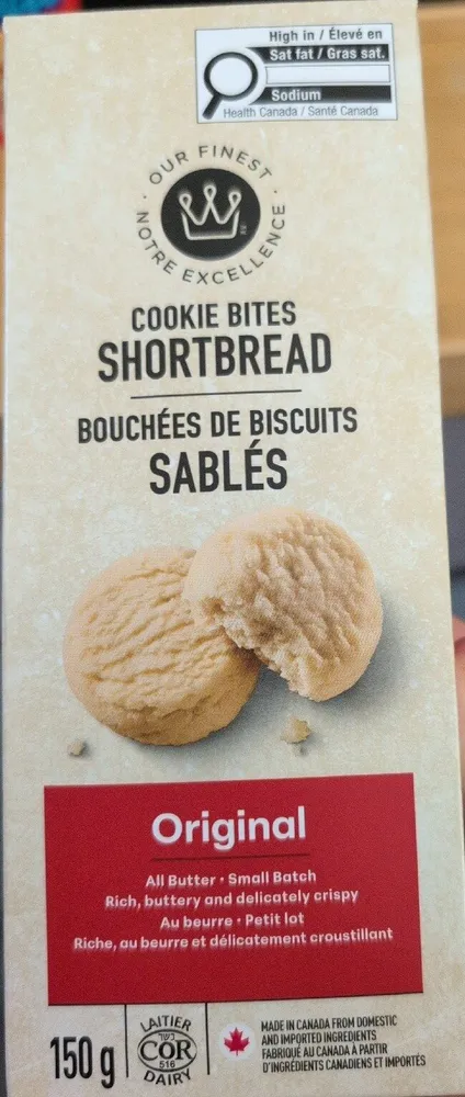 Cookie Bites, Shortbread