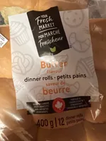 Butter Flavour Dinner Rolls