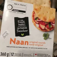 Naan original rounds