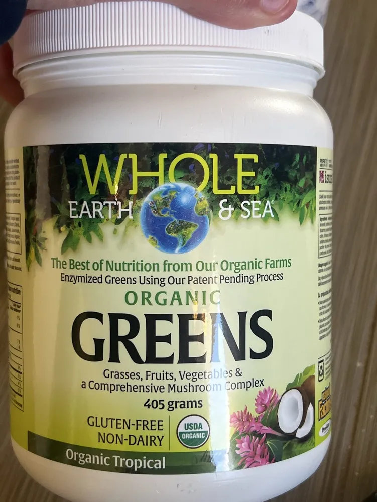 Whole Earth And Sea Organic Greens