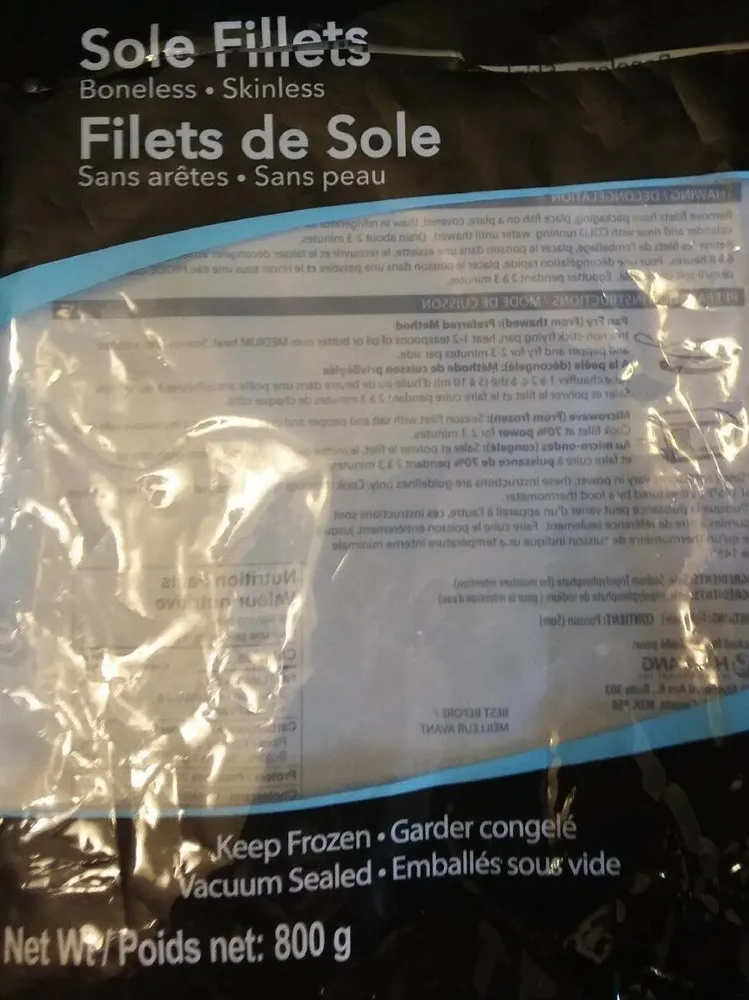 Filet de sole
