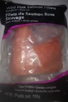 Filets de saumon rose sauvage
