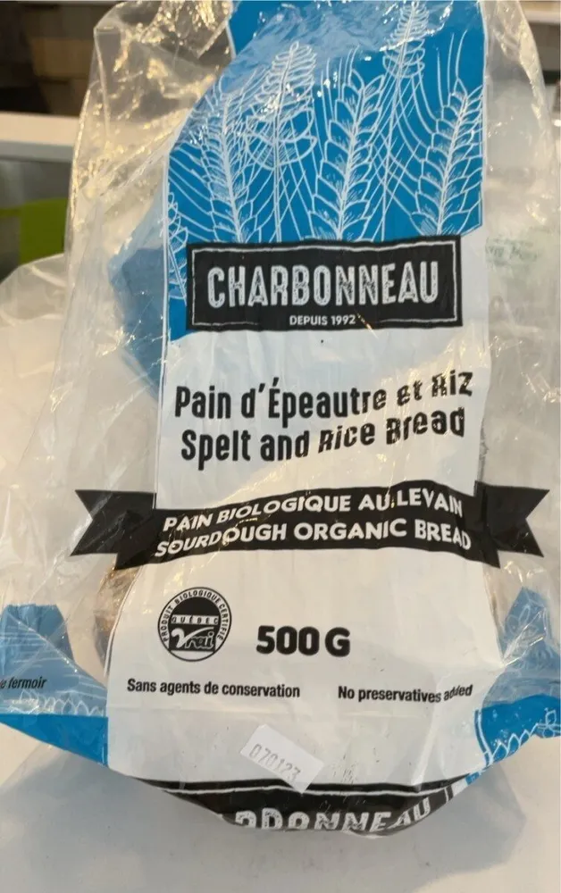 Pain d’épautre et riz