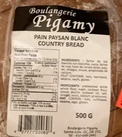 Pain paysan blanc