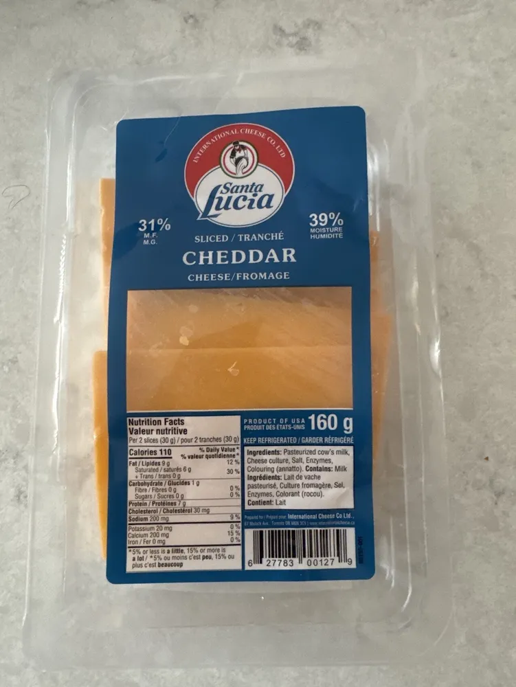 Cheddar Sliced